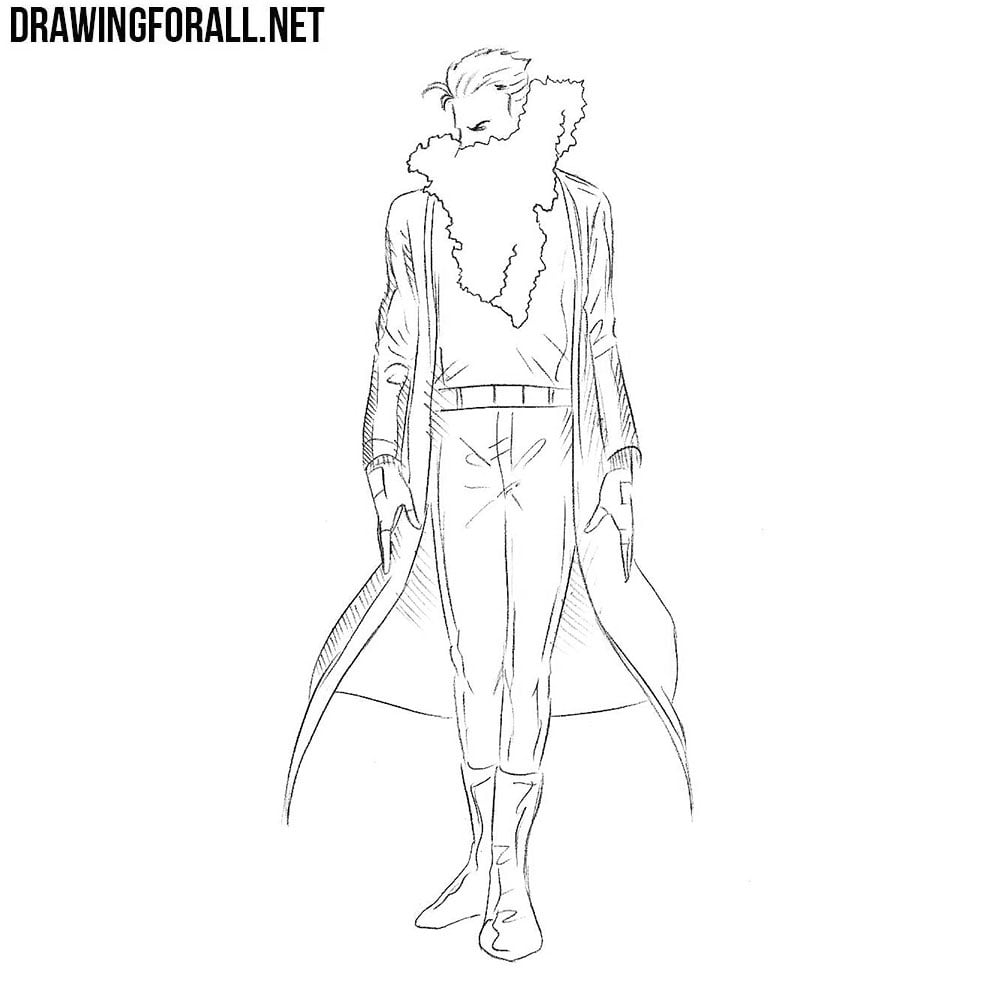 How to draw Chamber from marvel