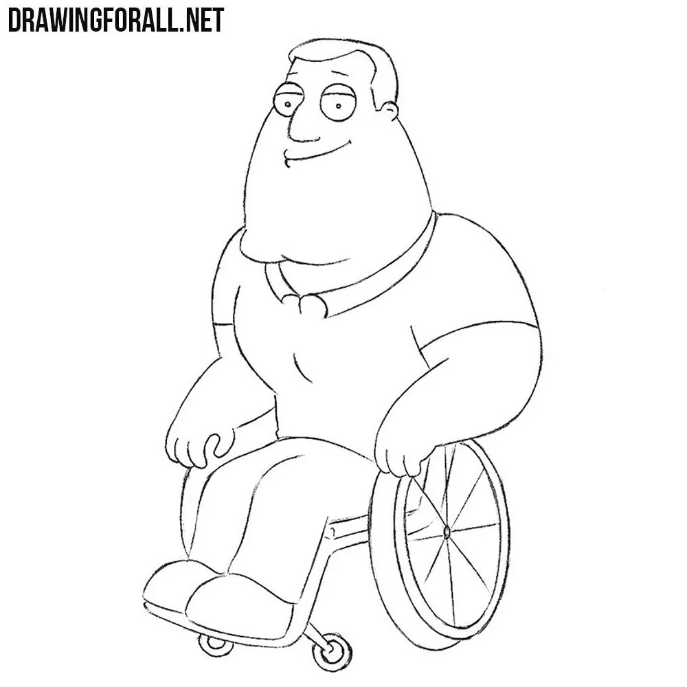 How to Draw Joe Swanson