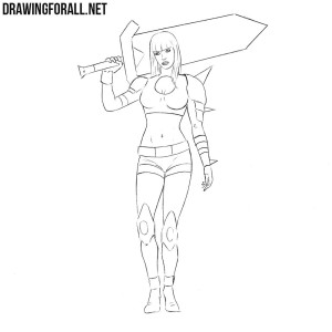 How to draw Magic from Marvel
