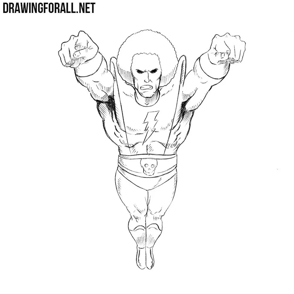 How to draw Magus from Marvel