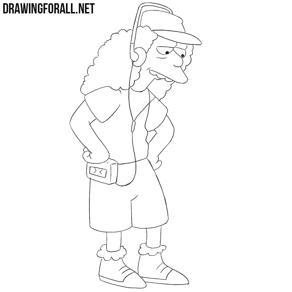 How to Draw Otto Mann