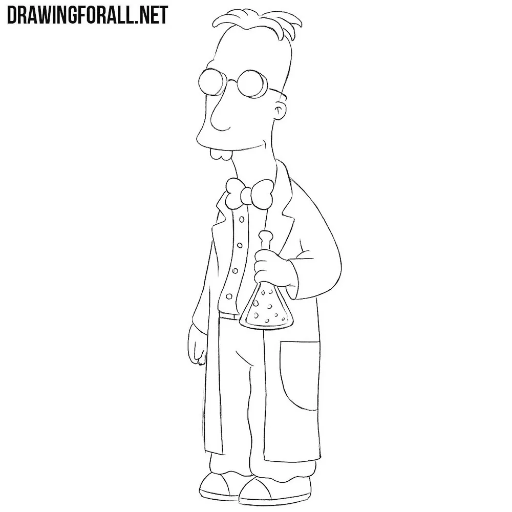 How to Draw Professor Frink