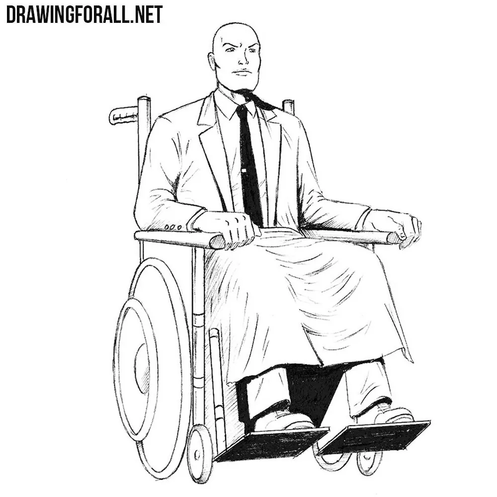 How to Draw Professor X