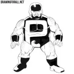 How to Draw Puck from Marvel