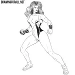 How to Draw She-Hulk