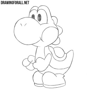 How to draw Yoshi