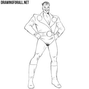 How to draw a Classic Superhero