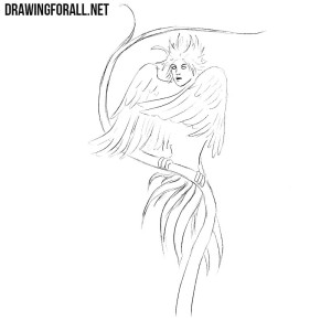 How to draw a Gamayun