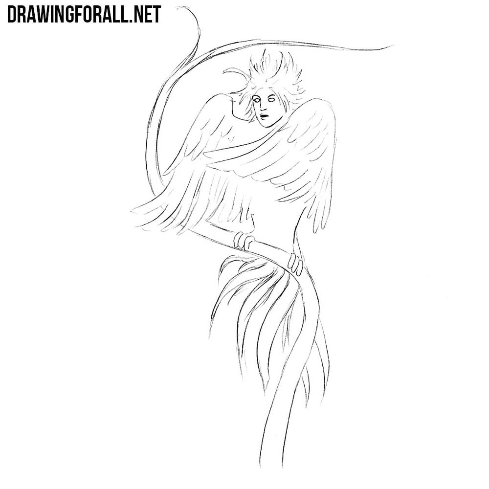 How to draw a Gamayun