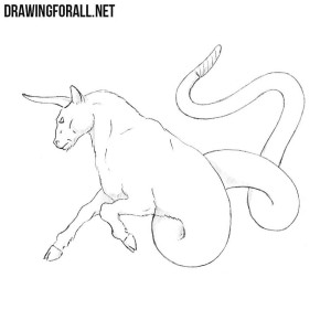 How to Draw an Ophiotaurus