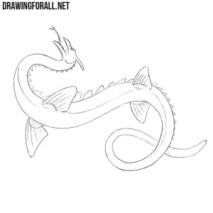 How to draw a Sea Serpent