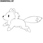 How to Draw a Chibi Wolf