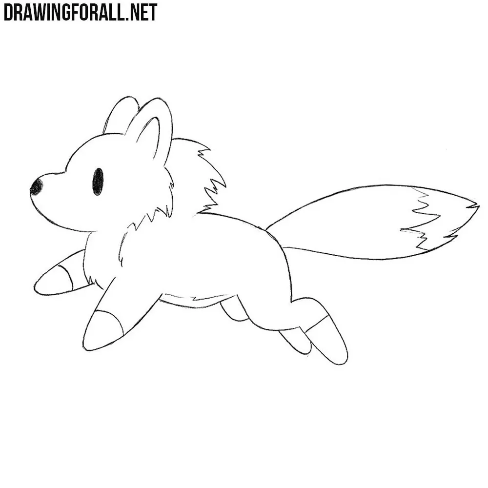 How to draw a chibi Fox