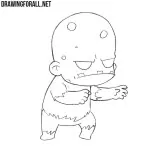How to Draw a Chibi Zombie