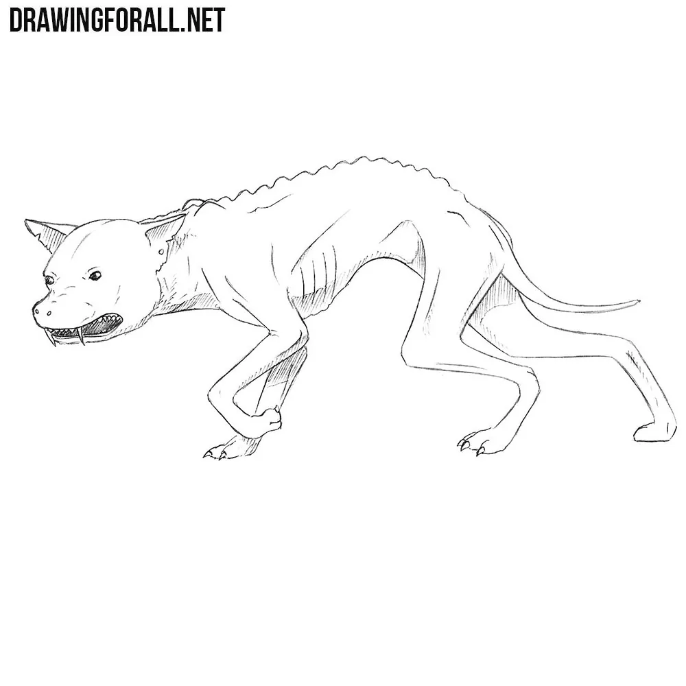 How to Draw a Chupacabra