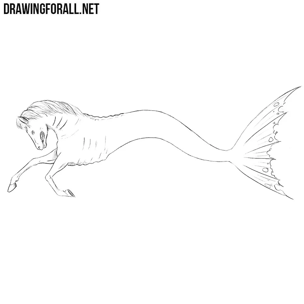 How To Draw A Mythical Creature Drawingforallnet