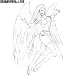 How to Draw a Mythical Knight Girl