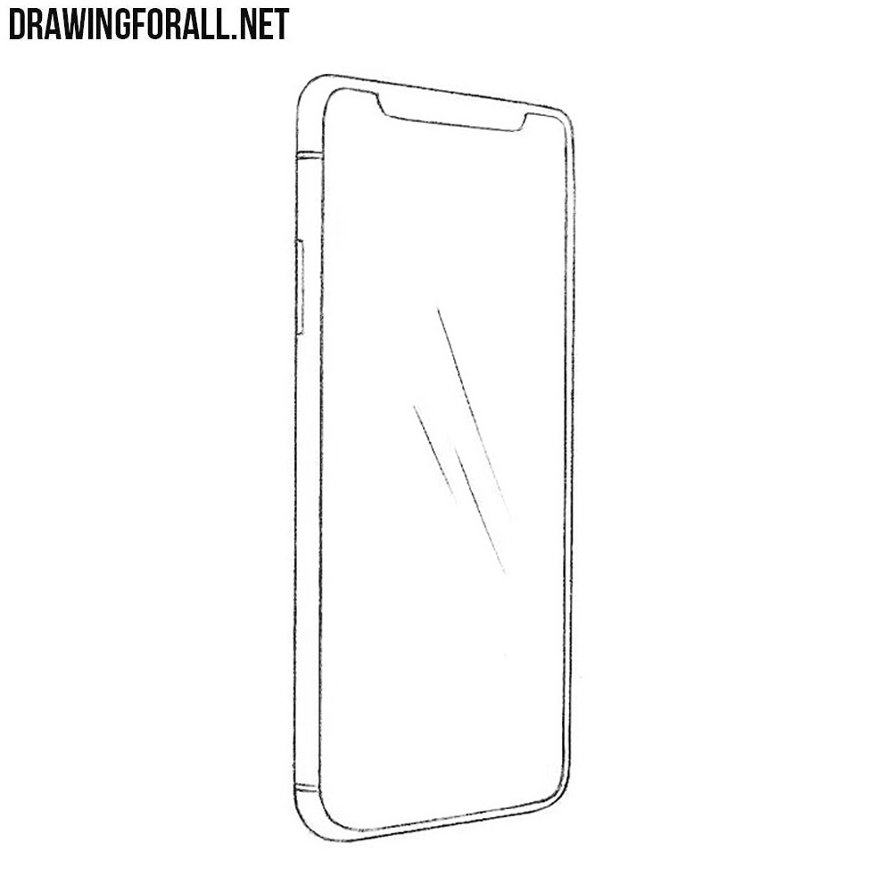 How to Draw an iPhone X