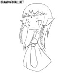 How to Draw Chibi Zelda
