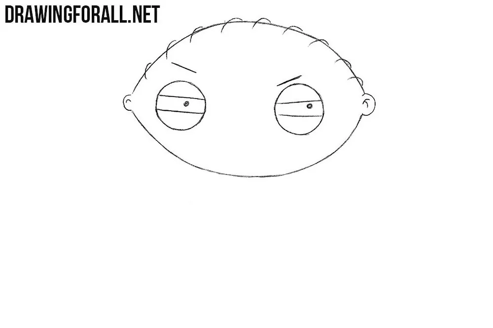 Learn how to draw Stewie Griffin