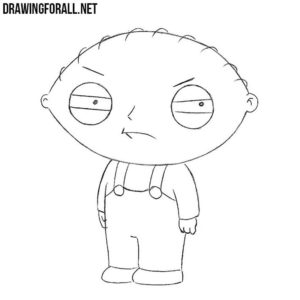 How to draw Stewie Griffin