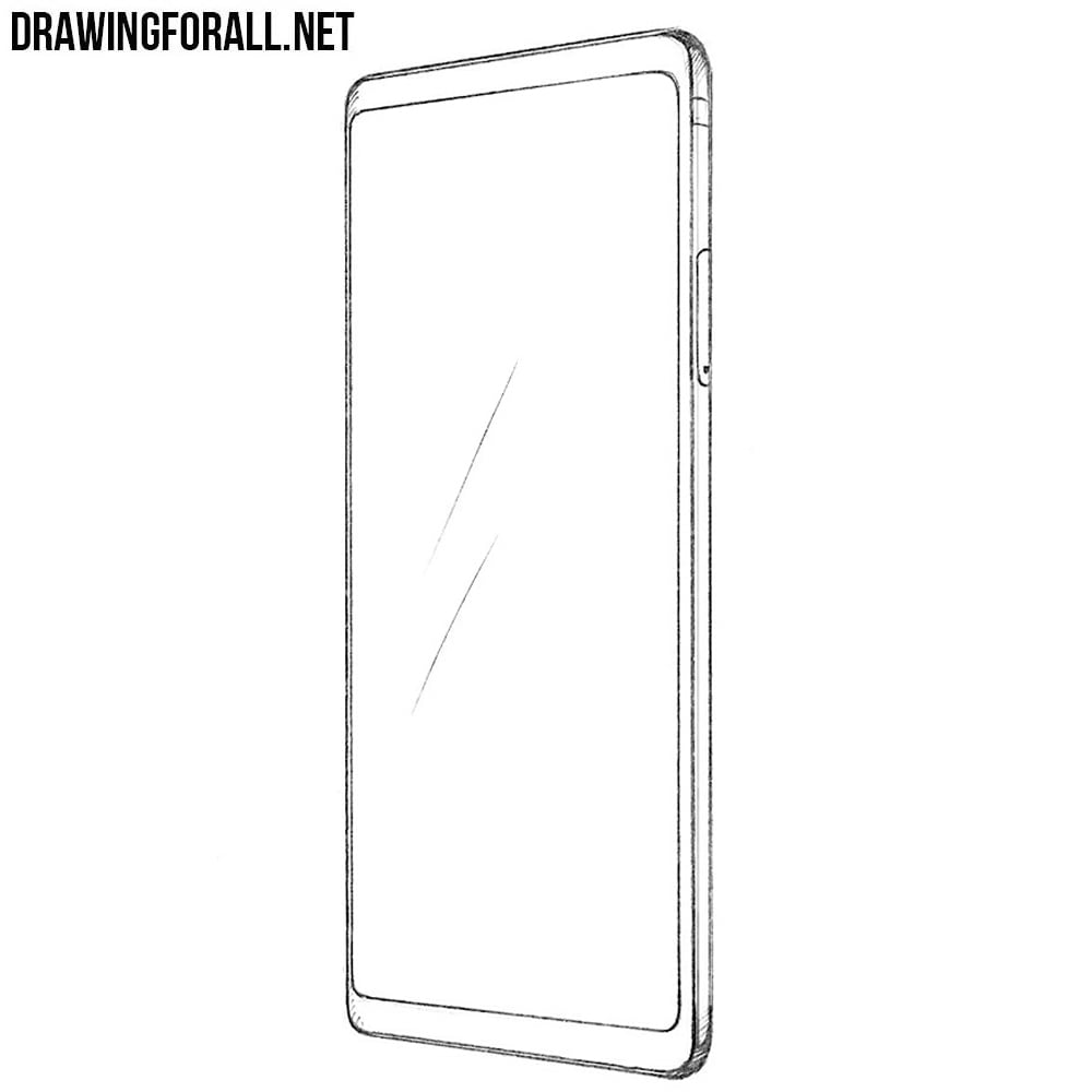 How to draw an LG V30