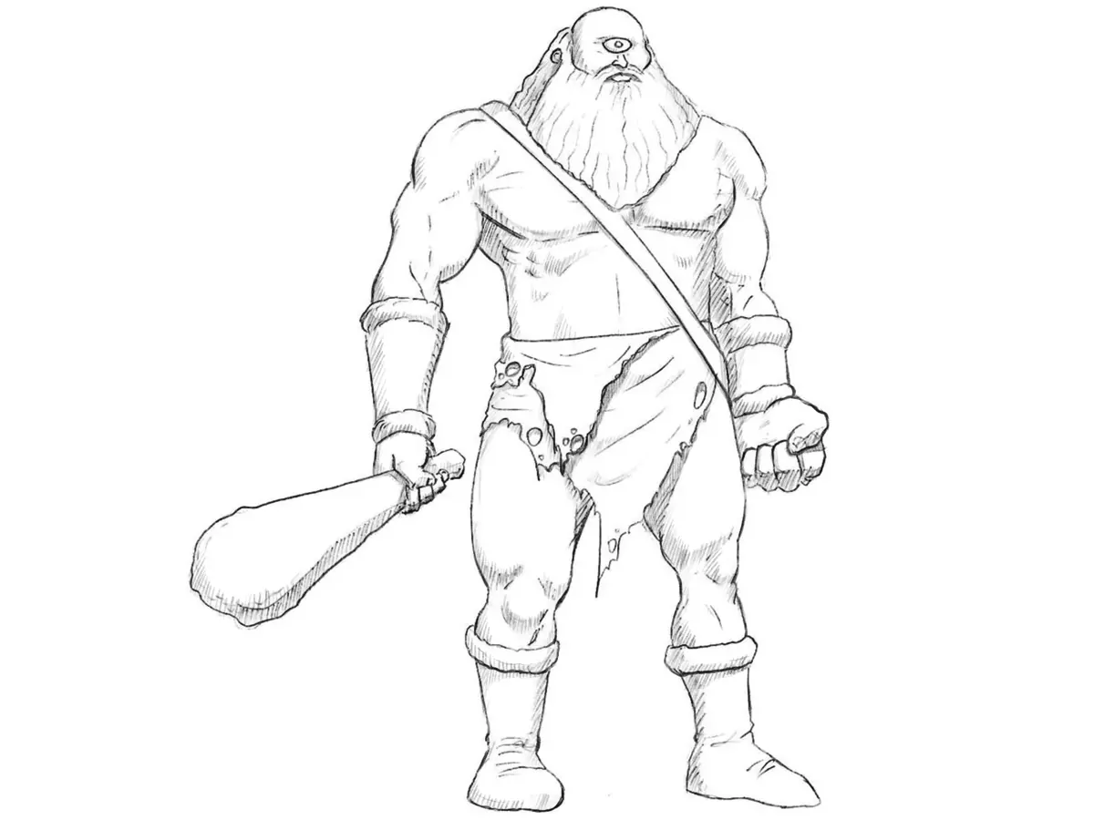 how to draw a cyclops featured image