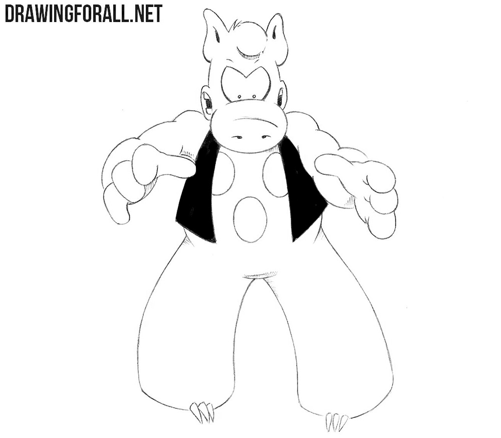 Cerebus drawing tutorial