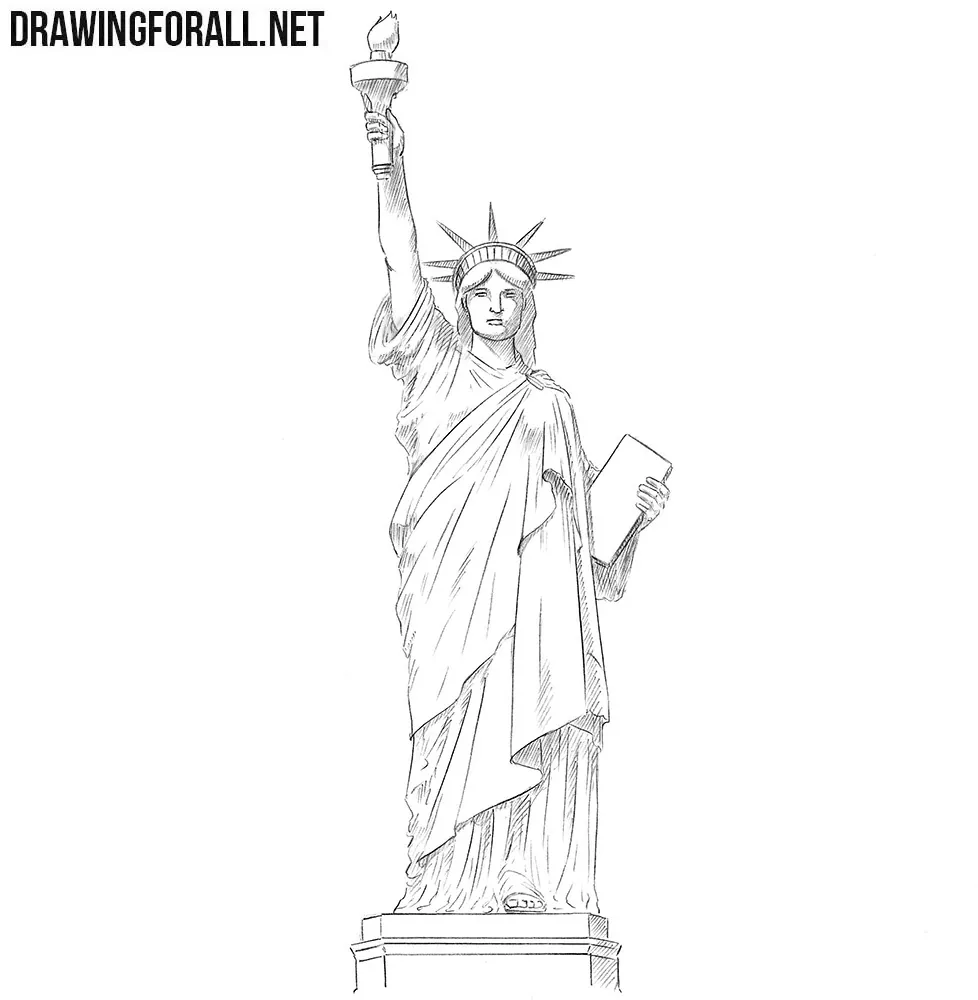 Statue of Liberty drawing