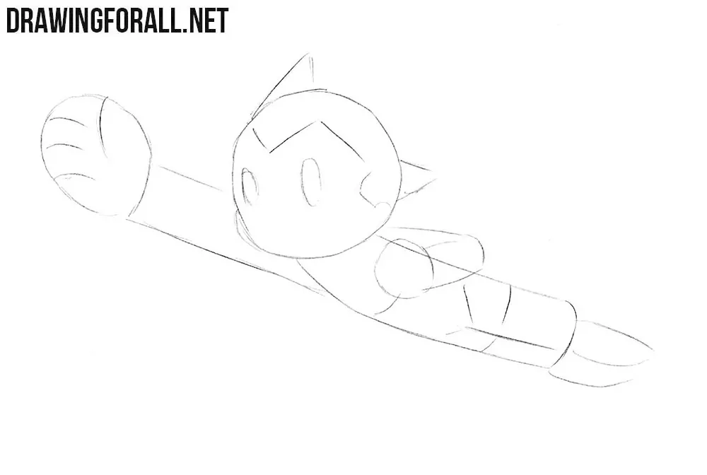 How to draw Astro Boy manga