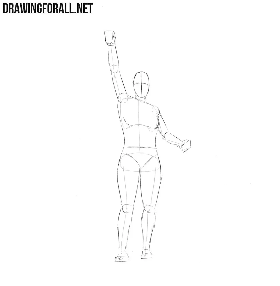 How to draw usa symbol