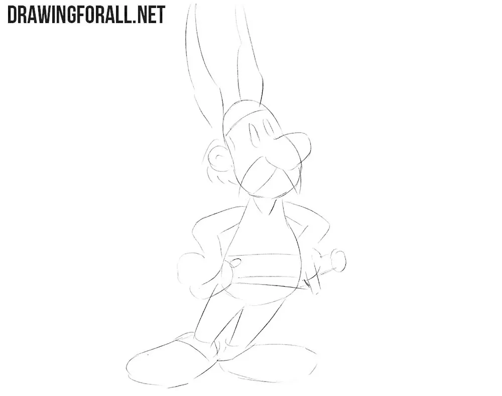 How to sketch Asterix