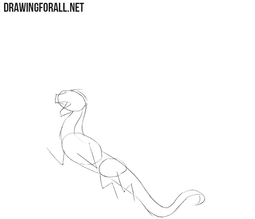 How to sketch a dragon for beginners