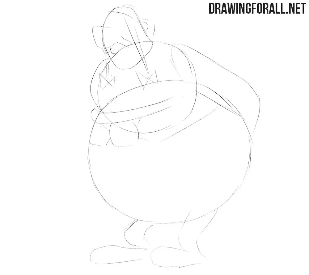 Learn how to draw Obelix