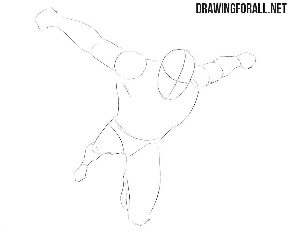 Nightwing drawing lesson | Drawingforall.net