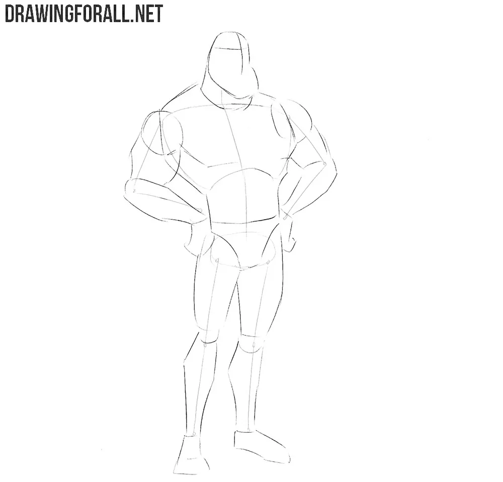 The Tick drawing tutorial