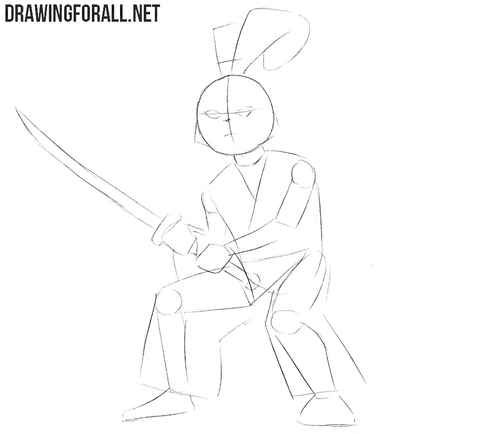 Learn how to draw Usagi Yojimbo