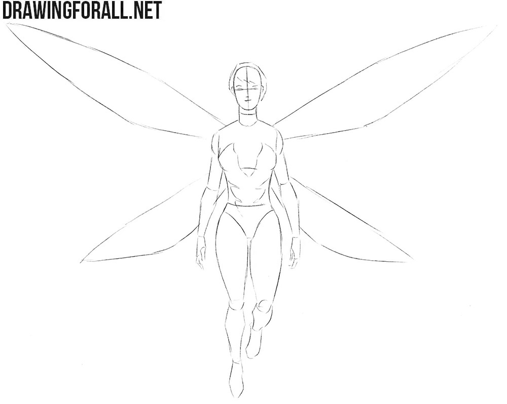 The Wasp drawing