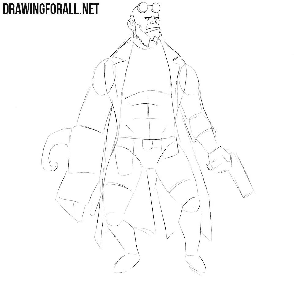 Hellboy art