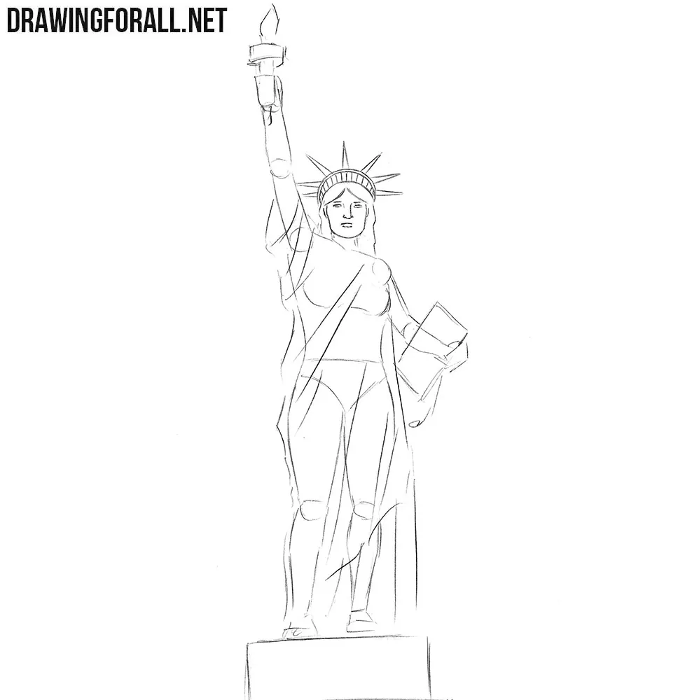 How to draw USA
