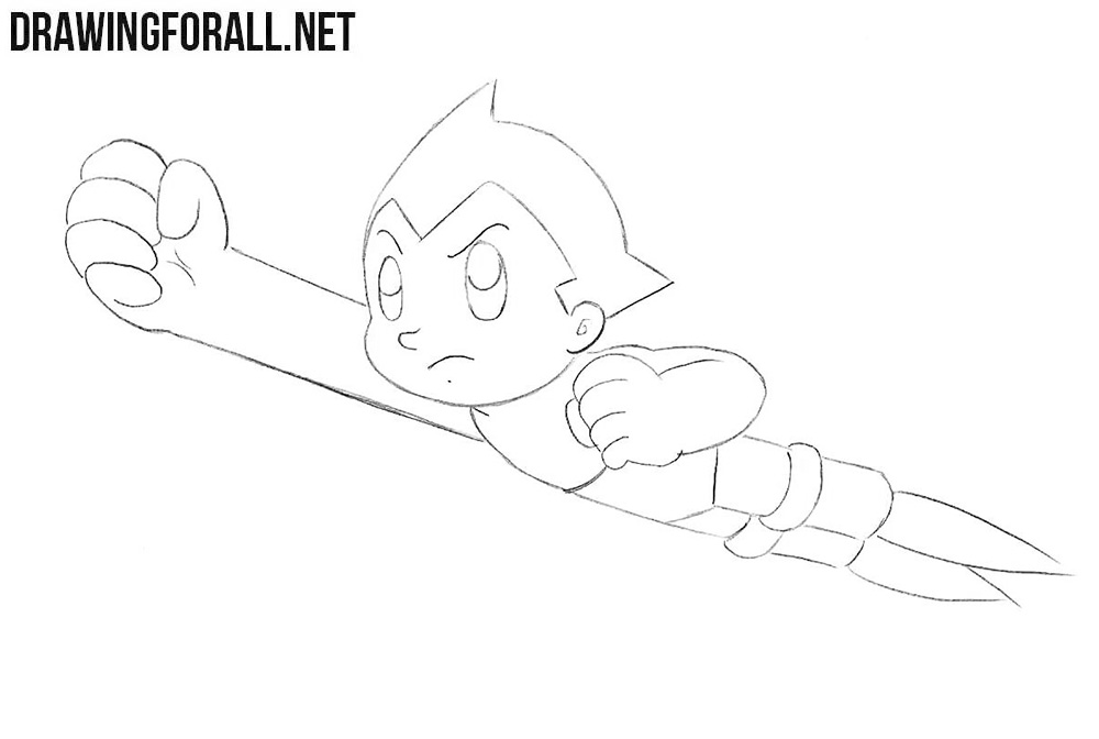 Astro Boy drawing tutorial
