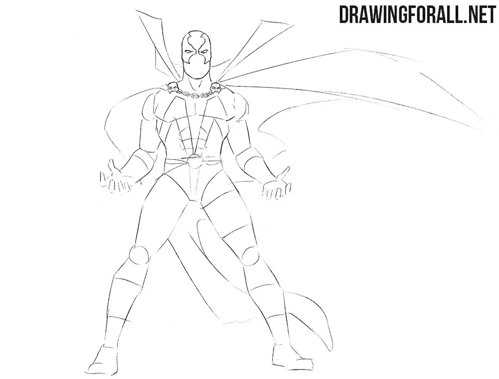 Spawn drawing tutorial