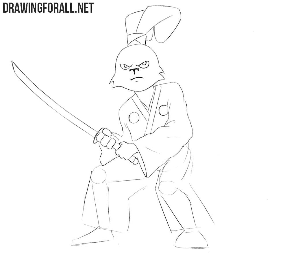 Usagi Yojimbo drawing tutorial