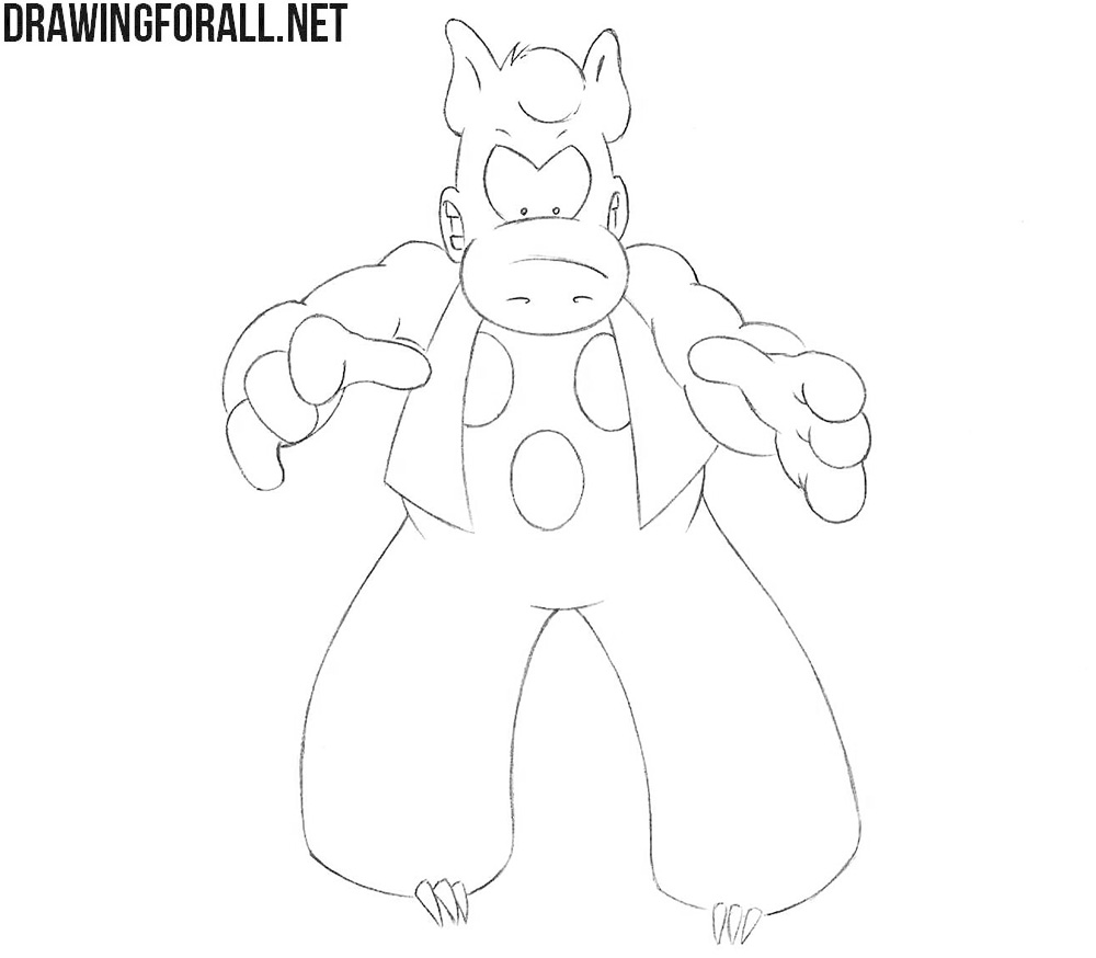 Cerebus drawing tutorial