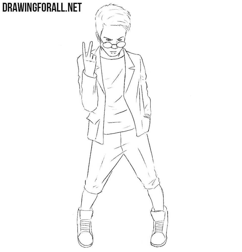 How to draw Quentin Quire