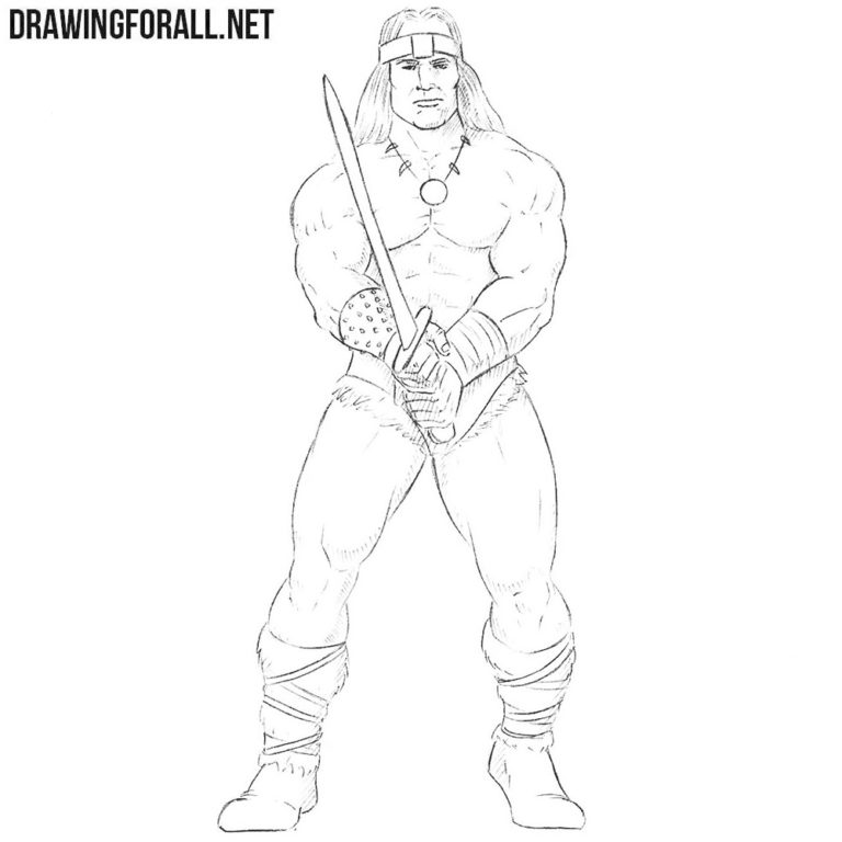 How to Draw Conan the Barbarian