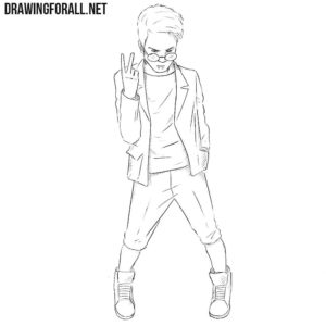 How to draw Kid Omega