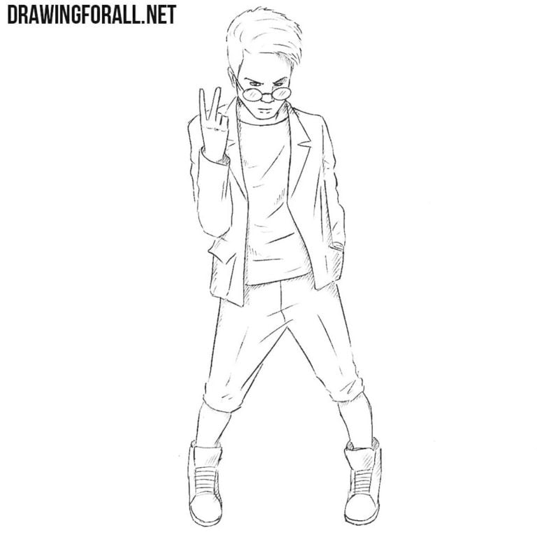 How to draw Kid Omega
