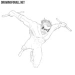 How to Draw Nightwing