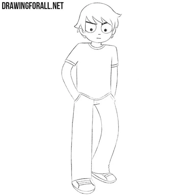 How to Draw Scott Pilgrim